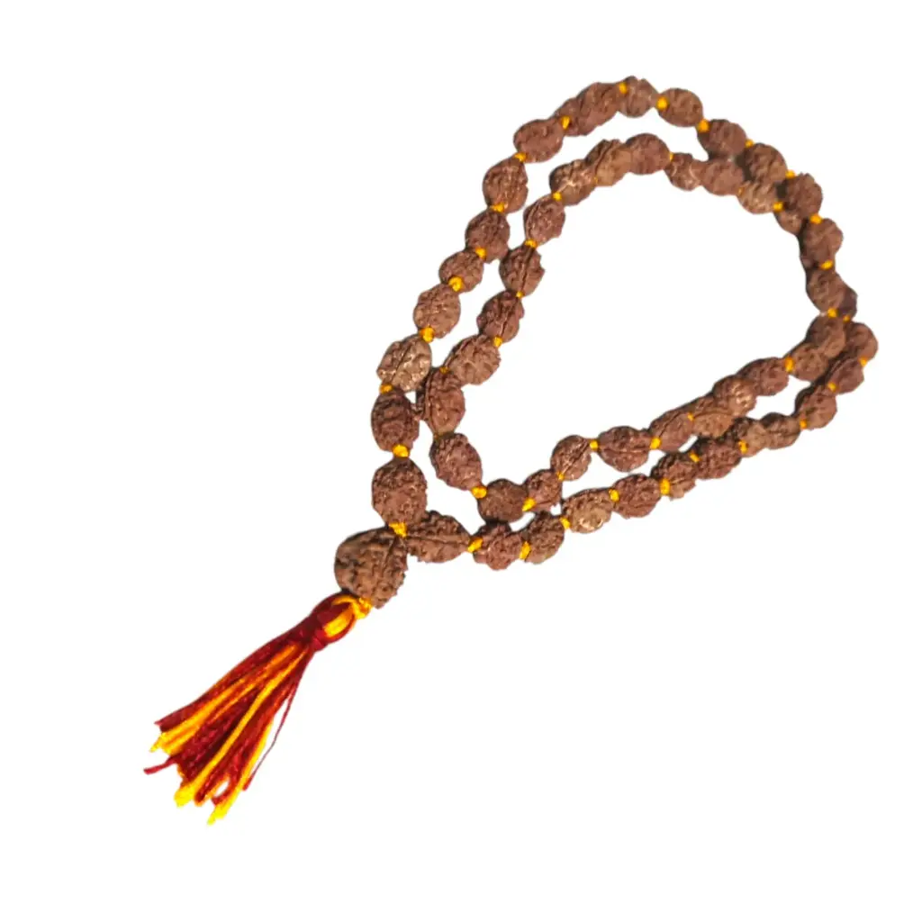 3 Mukhi Rudraksha Mala